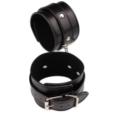 Черные оковы Classic Ankle Cuffs - Chisa - купить с доставкой в Стерлитамаке