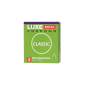 Гладкие презервативы LUXE Royal Classic - 3 шт. - Luxe - купить с доставкой в Стерлитамаке