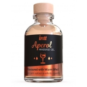 Массажный гель с согревающим эффектом Aperol - 30 мл. - INTT - купить с доставкой в Стерлитамаке