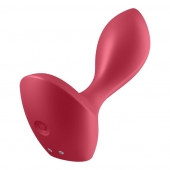 Красный вибромассажёр простаты Satisfyer Backdoor Lover - 14 см. - Satisfyer - в Стерлитамаке купить с доставкой