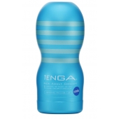Мастурбатор с охлаждающей смазкой TENGA Original Vacuum Cup Cool - Tenga - в Стерлитамаке купить с доставкой