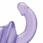 Фиолетовый безремневой страпон Strapless Strap-On - Lux Fetish - купить с доставкой в Стерлитамаке