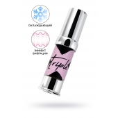 Возбуждающий гель с эффектом вибрации и охлаждения Triple X 3 in 1 Unisex Pleasure Enhancer Gel - 15 мл. - Secret Play - купить с доставкой в Стерлитамаке