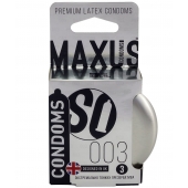 Экстремально тонкие презервативы в железном кейсе MAXUS Extreme Thin - 3 шт. - Maxus - купить с доставкой в Стерлитамаке
