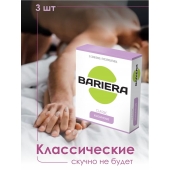 Классические презервативы Bariera Classic - 3 шт. - Bariera - купить с доставкой в Стерлитамаке