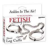 Металлические наручники Metal Leg Cuffs - Pipedream - купить с доставкой в Стерлитамаке