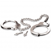 Металлические наручники Metal Leg Cuffs - Pipedream - купить с доставкой в Стерлитамаке