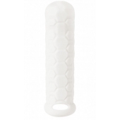 Белый фаллоудлинитель Homme Long - 15,5 см. - Lola Games - в Стерлитамаке купить с доставкой