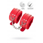 Красные оковы Anonymo из искусственной кожи - ToyFa - купить с доставкой в Стерлитамаке