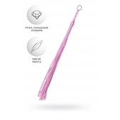 Розовый флоггер Anonymo - 64 см. - ToyFa - купить с доставкой в Стерлитамаке