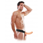 Полый страпон 8  Hollow Strap-On телесного цвета - 19 см. - Pipedream - купить с доставкой в Стерлитамаке