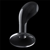 Прозрачный стимулятор простаты Flawless Clear Prostate Plug - 15 см. - Lovetoy - в Стерлитамаке купить с доставкой