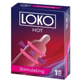 Стимулирующая насадка на пенис LOKO HOT с возбуждающим эффектом - Sitabella - в Стерлитамаке купить с доставкой