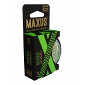 Презервативы в пластиковом кейсе MAXUS AIR Mixed - 3 шт. - Maxus - купить с доставкой в Стерлитамаке