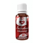 Возбудитель  Любовный эликсир 30+  - 20 мл. - Миагра - купить с доставкой в Стерлитамаке