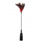Стек-щекоталка Sweet Caress Feather Whip - 58 см. - Sweet Caress - купить с доставкой в Стерлитамаке