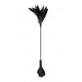 Двусторонний стек-щекоталка Sweet Caress Feather Whip - 58 см. - Sweet Caress - купить с доставкой в Стерлитамаке