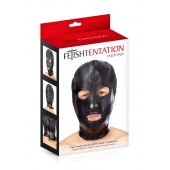 Маска-шлем с прорезями для глаз и рта - Fetish Tentation - купить с доставкой в Стерлитамаке