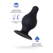 Черная анальная втулка Spade S - 8 см. - Erotist Adult Toys