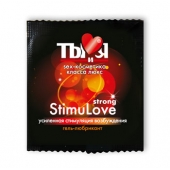 Разогревающий гель-лубрикант Stimulove Strong в одноразовой упаковке - 4 гр. - Биоритм - купить с доставкой в Стерлитамаке