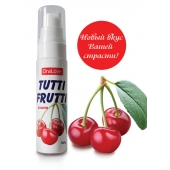 Гель-смазка Tutti-frutti с вишнёвым вкусом - 30 гр. - Биоритм - купить с доставкой в Стерлитамаке