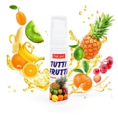 Гель-смазка Tutti-frutti со вкусом тропических фруктов - 30 гр. - Биоритм - купить с доставкой в Стерлитамаке