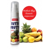 Гель-смазка Tutti-frutti со вкусом тропических фруктов - 30 гр. - Биоритм - купить с доставкой в Стерлитамаке