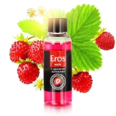 Массажное масло Eros fantasy с ароматом земляники - 50 мл. - Биоритм - купить с доставкой в Стерлитамаке