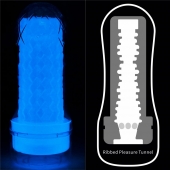 Светящийся в темноте мастурбатор Lumino Play Masturbator Ribbed - Lovetoy - в Стерлитамаке купить с доставкой