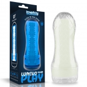 Светящийся в темноте мастурбатор Lumino Play Masturbator Ribbed - Lovetoy - в Стерлитамаке купить с доставкой