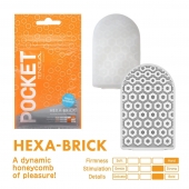 Карманный мастурбатор HEXA-BRICK - Tenga - в Стерлитамаке купить с доставкой