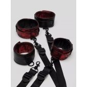 Изысканный набор фиксаций на кровати Reversible Under Mattress Restraint Set - Fifty Shades of Grey - купить с доставкой в Стерлитамаке