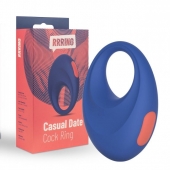 Синее эрекционное кольцо RRRING Casual Date Cock Ring - FeelzToys - в Стерлитамаке купить с доставкой