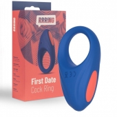 Синее эрекционное кольцо RRRING First Date Cock Ring - FeelzToys - в Стерлитамаке купить с доставкой