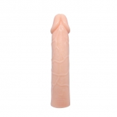 Удлиняющая насадка на пенис Deep Love - 21,5 см. - Baile - в Стерлитамаке купить с доставкой