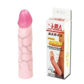 Удлиняющая насадка на пенис Deep Love - 21,5 см. - Baile - в Стерлитамаке купить с доставкой