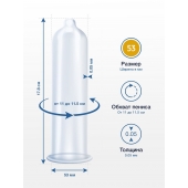 Презервативы MY.SIZE размер 53 - 10 шт. - My.Size - купить с доставкой в Стерлитамаке