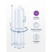Презервативы MY.SIZE размер 69 - 10 шт. - My.Size - купить с доставкой в Стерлитамаке