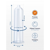Презервативы MY.SIZE размер 57 - 3 шт. - My.Size - купить с доставкой в Стерлитамаке