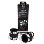 Серо-черные наручники Totally His - Fifty Shades of Grey - купить с доставкой в Стерлитамаке