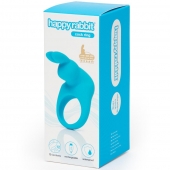 Голубое эрекционное виброкольцо Happy Rabbit Rechargeable Rabbit Cock Ring - Happy Rabbit - в Стерлитамаке купить с доставкой
