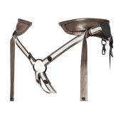 Бронзовый пояс для насадок Desirous Harness - Strap-on-me - купить с доставкой в Стерлитамаке