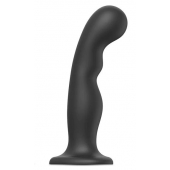 Черная насадка Strap-On-Me Dildo Plug P G size XXL - Strap-on-me - купить с доставкой в Стерлитамаке