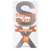 Ультратонкие презервативы Sagami Xtreme Superthin - 36 шт. - Sagami - купить с доставкой в Стерлитамаке