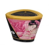 Массажная свеча Rose Petals с ароматом розы - 170 мл. - Shunga - купить с доставкой в Стерлитамаке