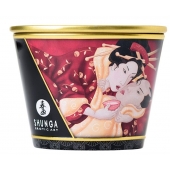 Массажная  свеча Sparkling Strawberry Wine с ароматом клубничного вина - 170 мл. - Shunga - купить с доставкой в Стерлитамаке