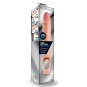 Телесная насадка на пенис 10 Inch Cock Sheath Extender - 25 см. - Blush Novelties - в Стерлитамаке купить с доставкой