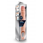 Телесная насадка на пенис 11.5 Inch Cock Sheath Penis Extender - 29,2 см. - Blush Novelties - в Стерлитамаке купить с доставкой