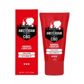 Пролонгирующий лубрикант Numbing CBD from Amsterdam - 50 мл. - Shots Media BV - купить с доставкой в Стерлитамаке