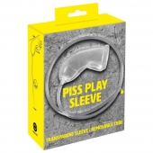 Прозрачная насадка на пенис Piss Play Sleeve для игр с мочеиспусканием - Orion - купить с доставкой в Стерлитамаке